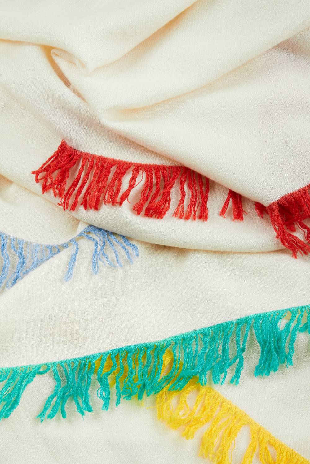 Piacenza 1733 Stola Gipsi frange colorate Outlet