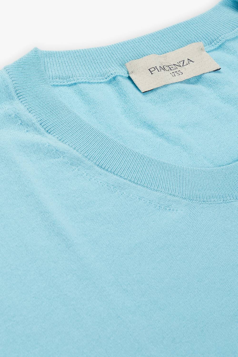 Piacenza 1733 Maglia maniche lunghe azzurra Nuovo