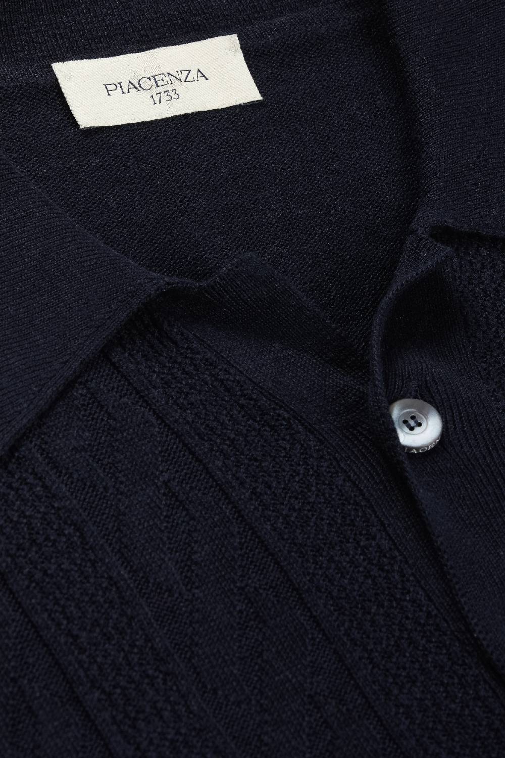 Piacenza 1733 Polo sand and wave blu Fino Al -60%