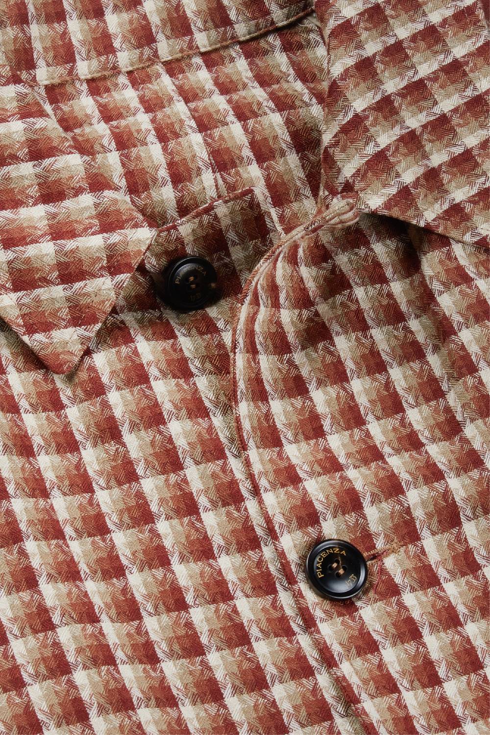 Piacenza 1733 Trench bruciato e naturale Sconto