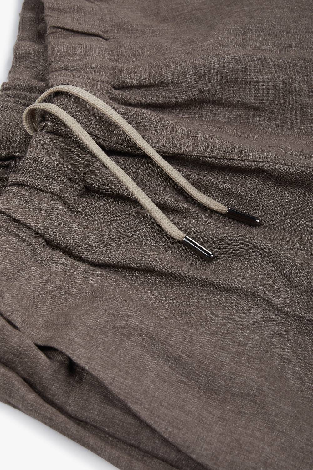 Piacenza 1733 Pantalone in lino marrone Outlet