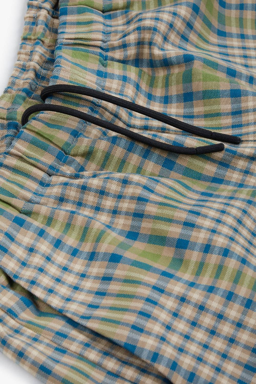 Piacenza 1733 Bermuda plain azzurro e verde In Vendita