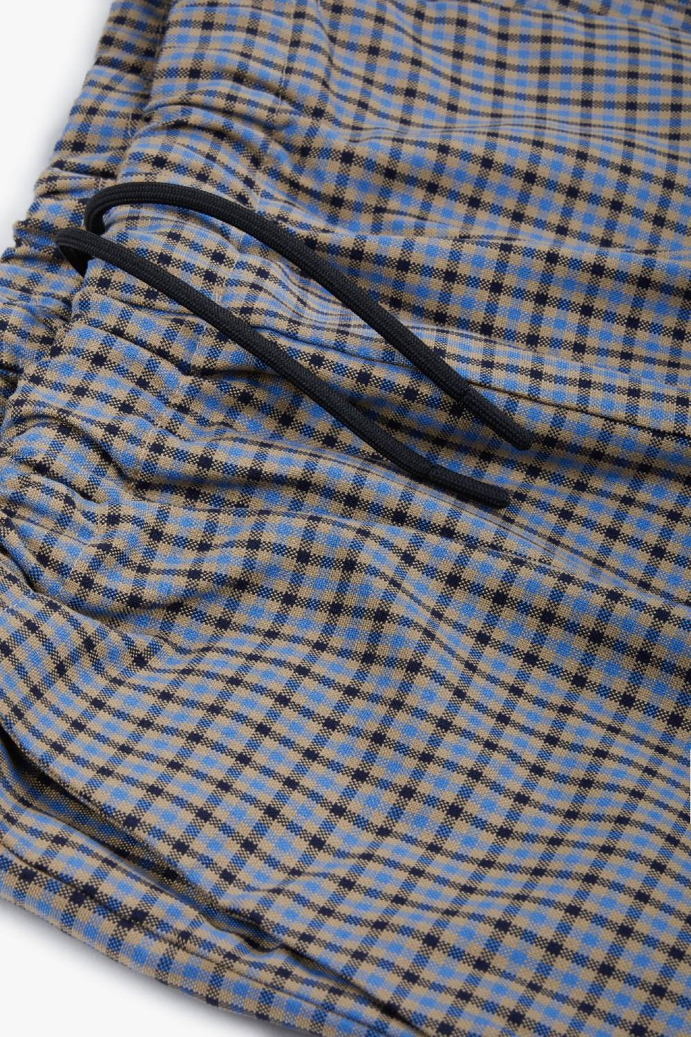 Piacenza 1733 Pantalone micro check azzurro e marrone I Più Venduti