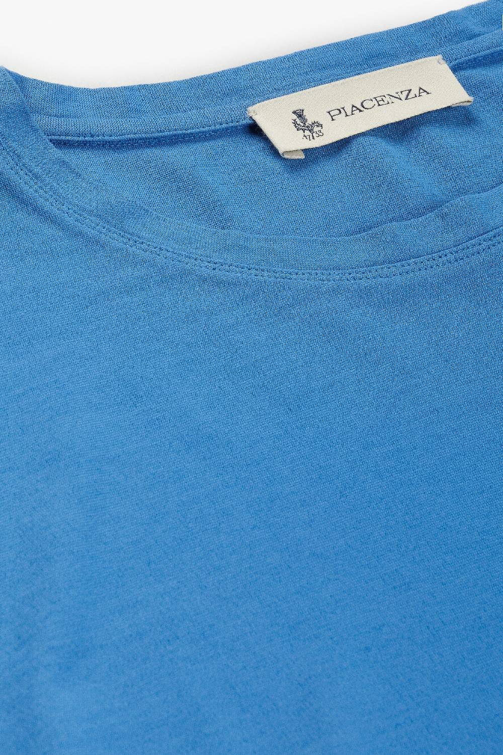Piacenza 1733 T-shirt blu elettrico Sottocosto
