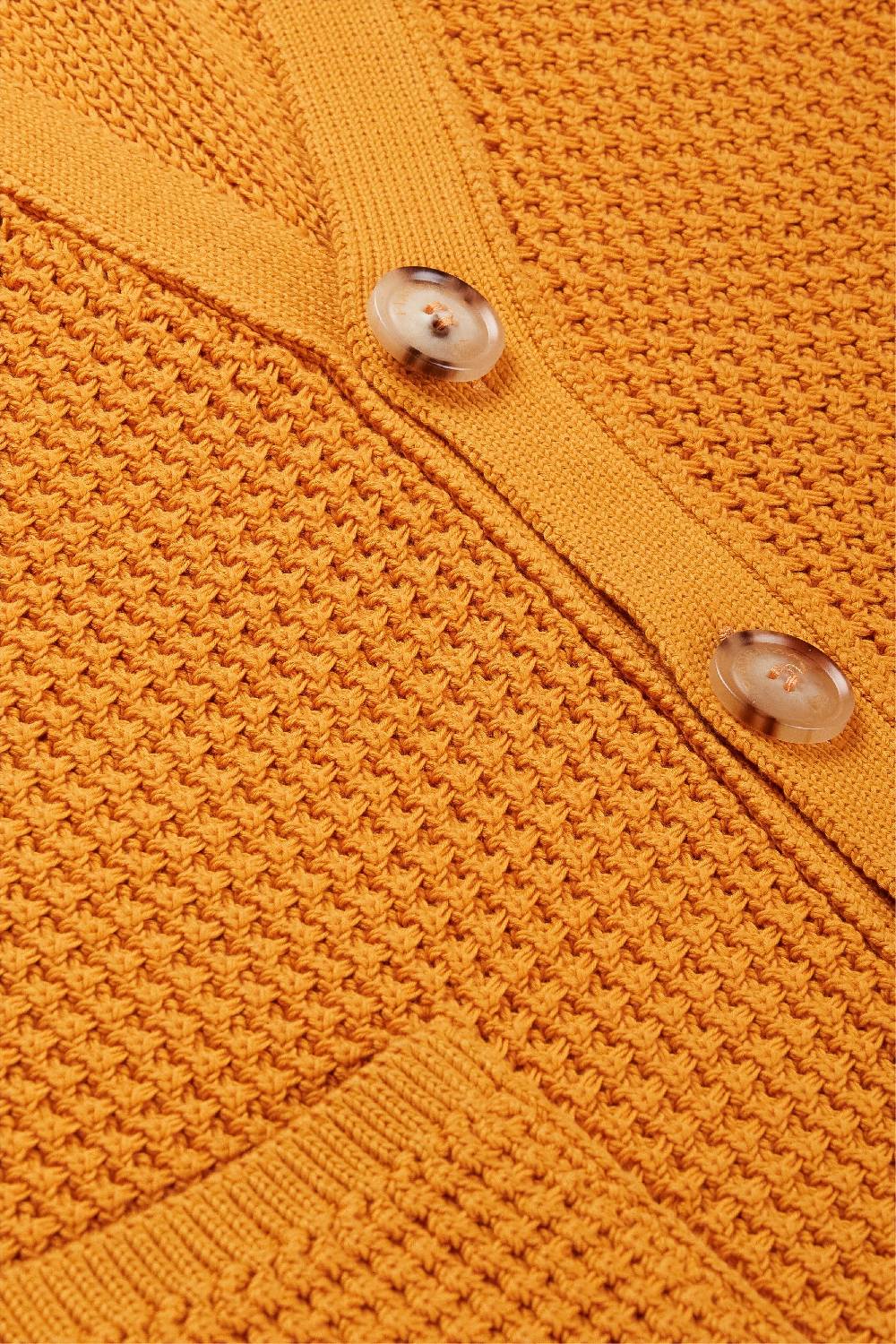 Piacenza 1733 Cardigan punto waffle becco d'oca Presa