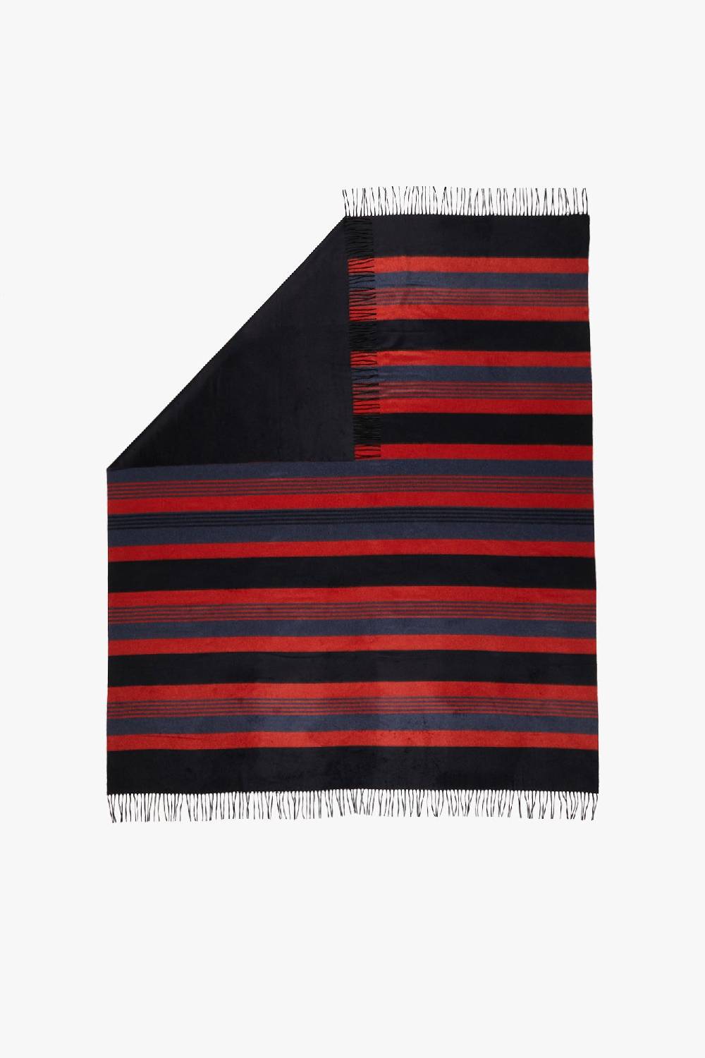 Piacenza 1733 BILBO Plaid righe Blu e Rosso 2025