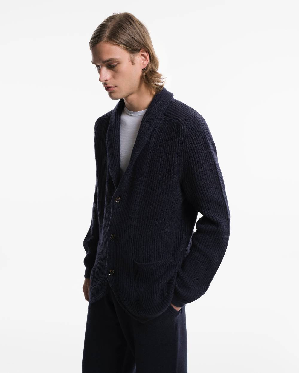 Piacenza 1733 Giacca in Cashmere blu Qualità Garantita