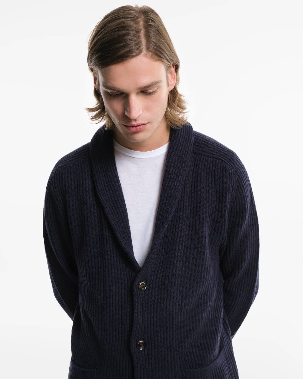 Piacenza 1733 Giacca in Cashmere blu Qualità Garantita