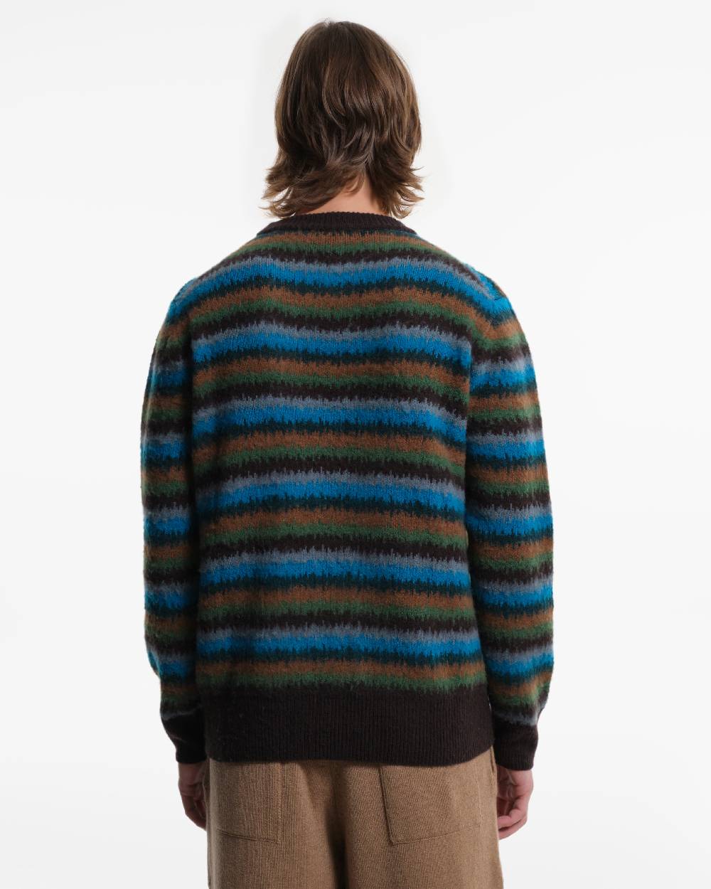 Piacenza 1733 Maglia in Cashmere fantasia verde Acquista Ora