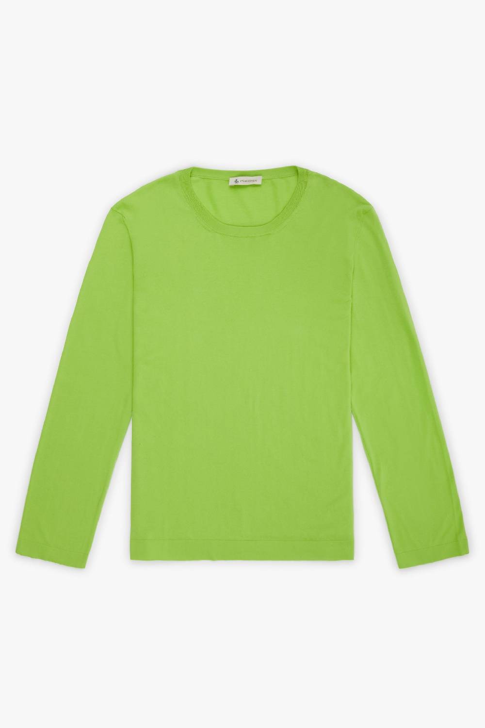 Piacenza 1733 Maglia maniche lunghe verde fluo In Vendita
