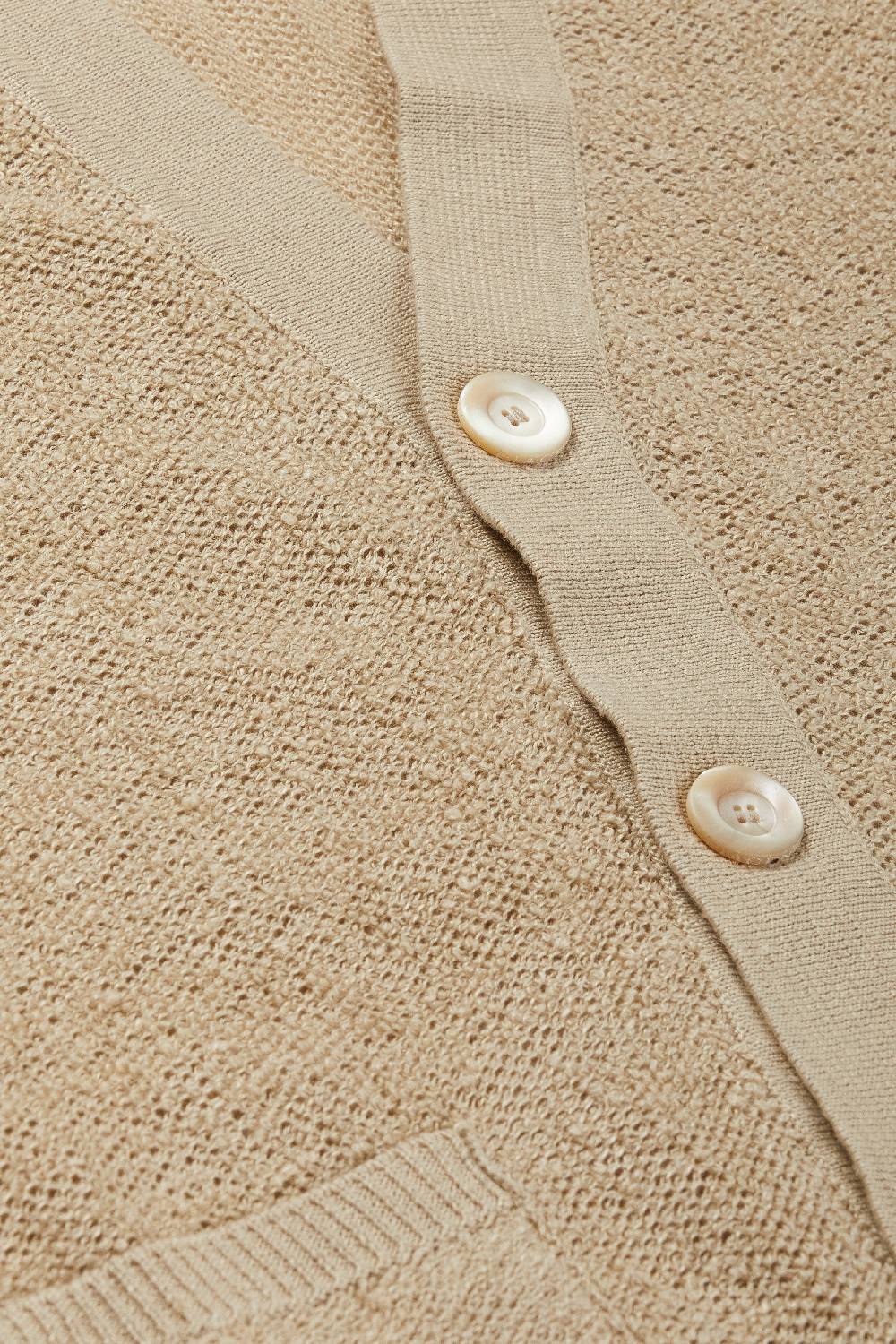 Piacenza 1733 Cardigan terrycloth naturale Nuova