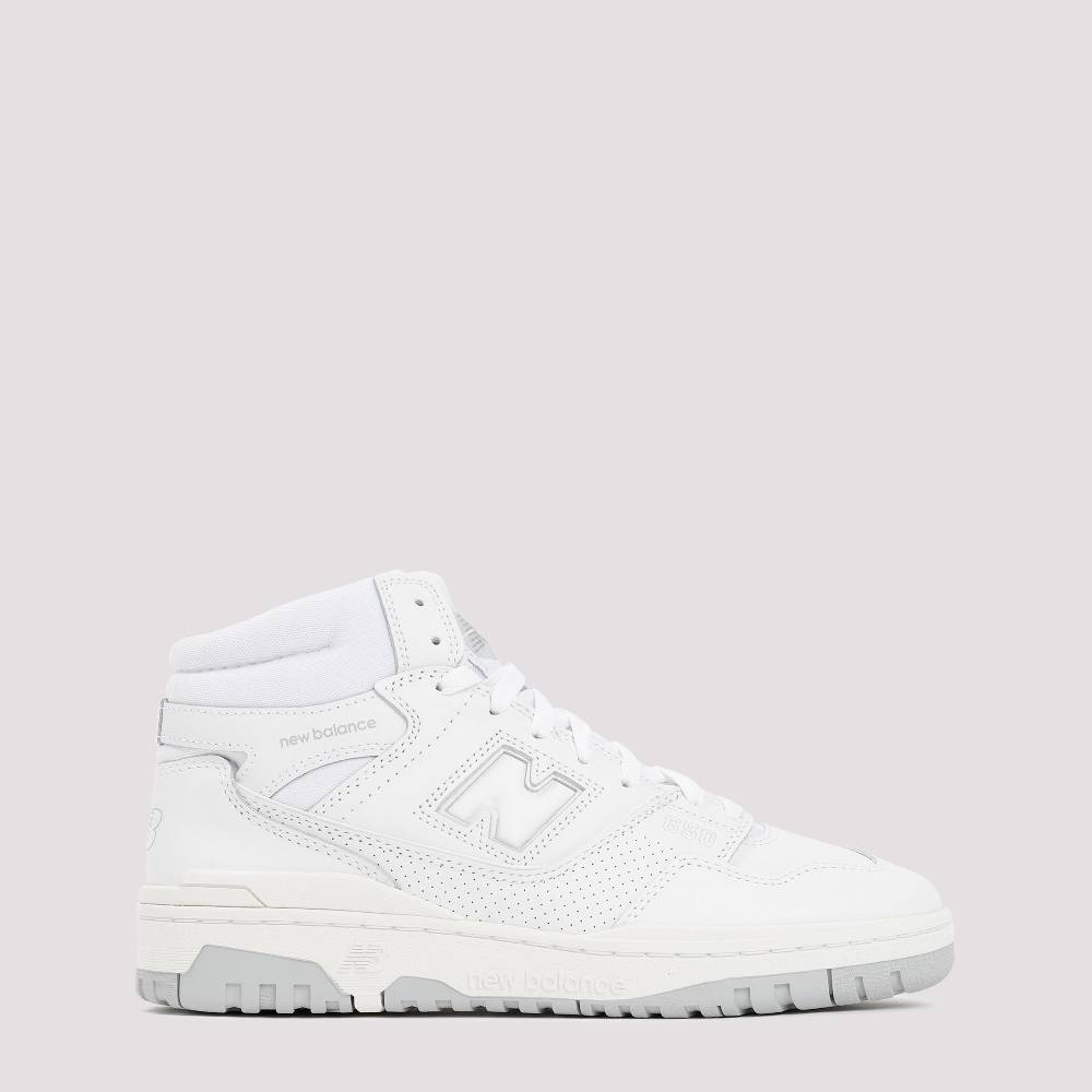 ﻿NEW BALANCE  Sneakers Alte Bianche in Pelle Uomo New Balance 650 Consegna Veloce