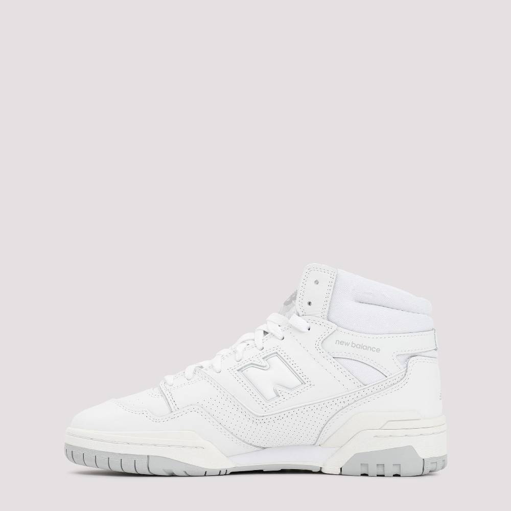 ﻿NEW BALANCE  Sneakers Alte Bianche in Pelle Uomo New Balance 650 Consegna Veloce