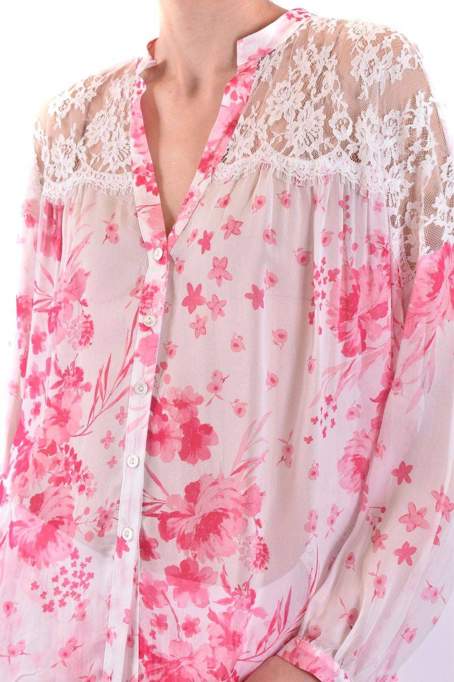ERMANNO SCERVINO  Camicia Bianca in Viscosa da Donna Ermanno Scervino Sottocosto