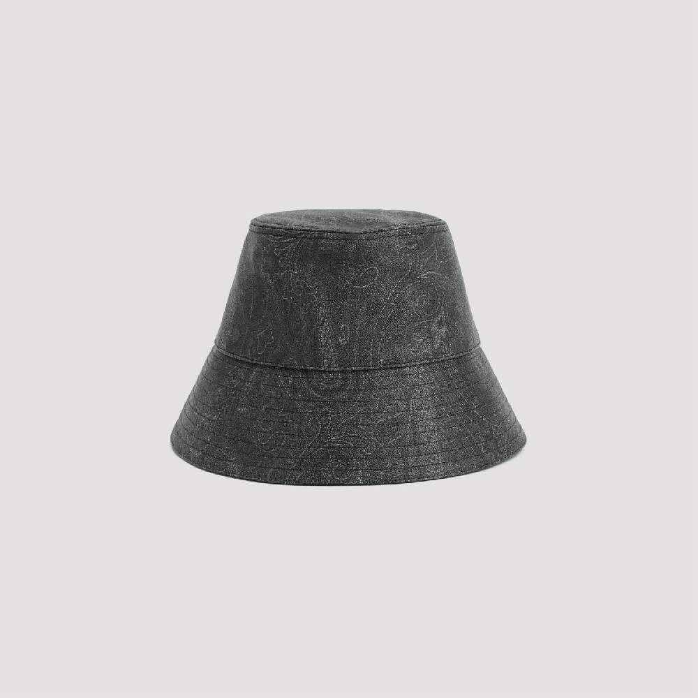 ETRO  Cappello Secchiello ETRO Paisley in Cotone - Nero I Più Venduti