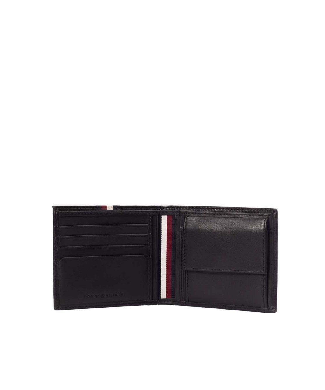 TOMMY HILFIGER  Portafoglio Uomo Pelle Nera Tommy Hilfiger Qualità