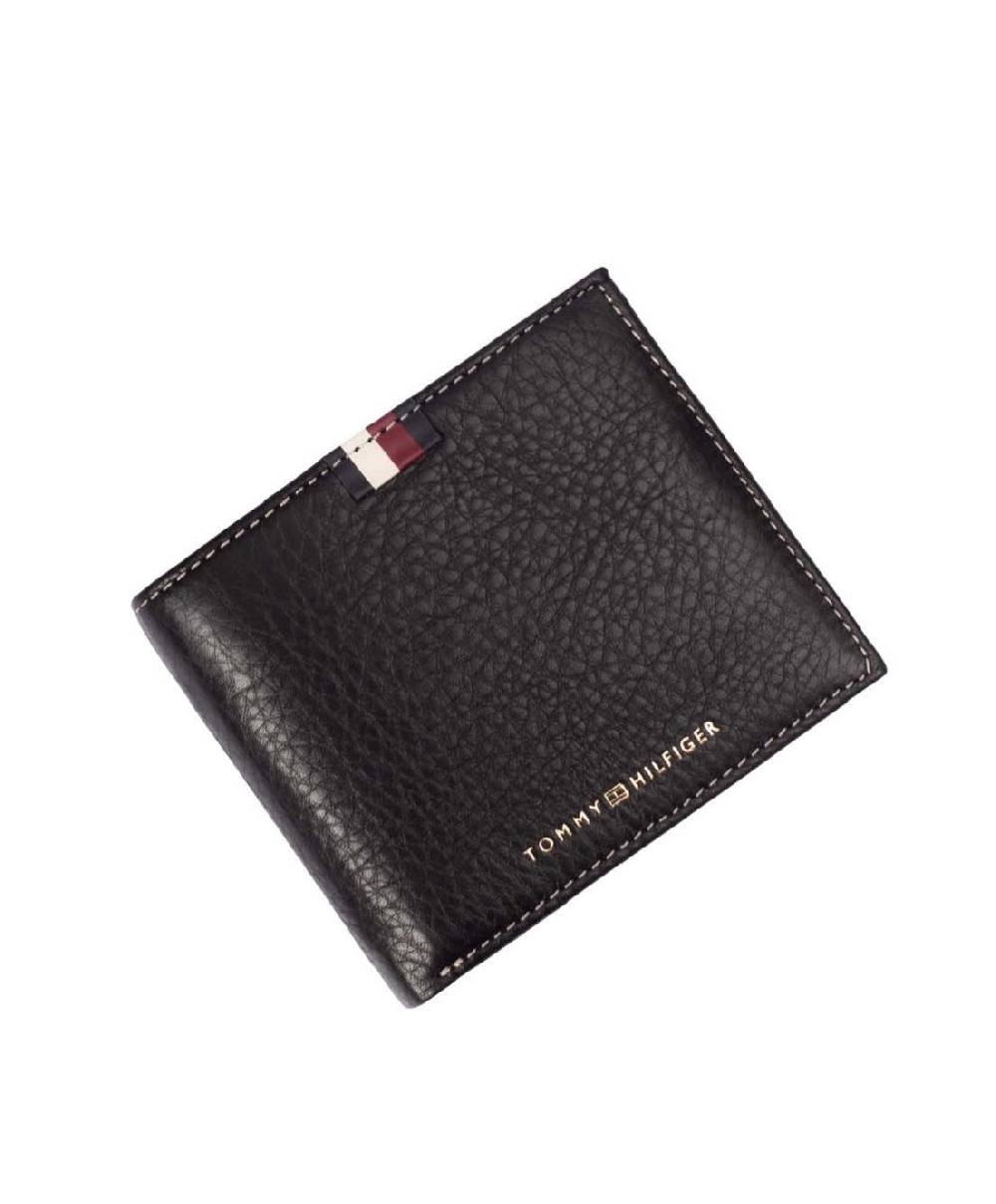 TOMMY HILFIGER  Portafoglio Uomo Pelle Nera Tommy Hilfiger Qualità