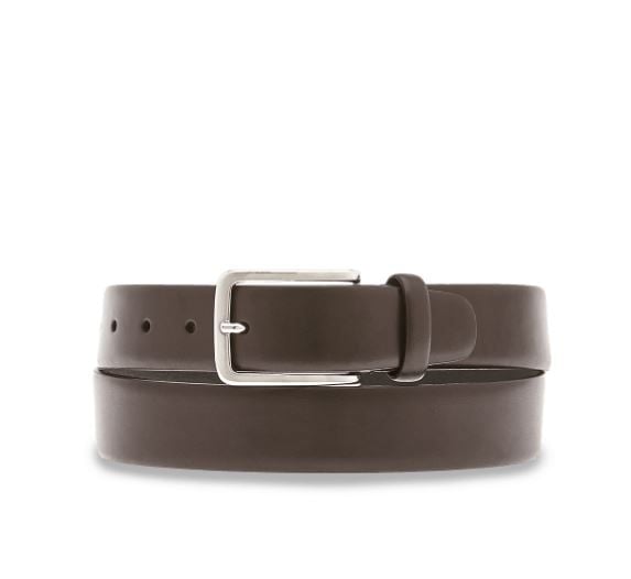 THE BRIDGE  Cintura di Pelle Nera Elegante THE BRIDGE per Uomo - Accessorio 3,5cm Soddisfazione Garantita