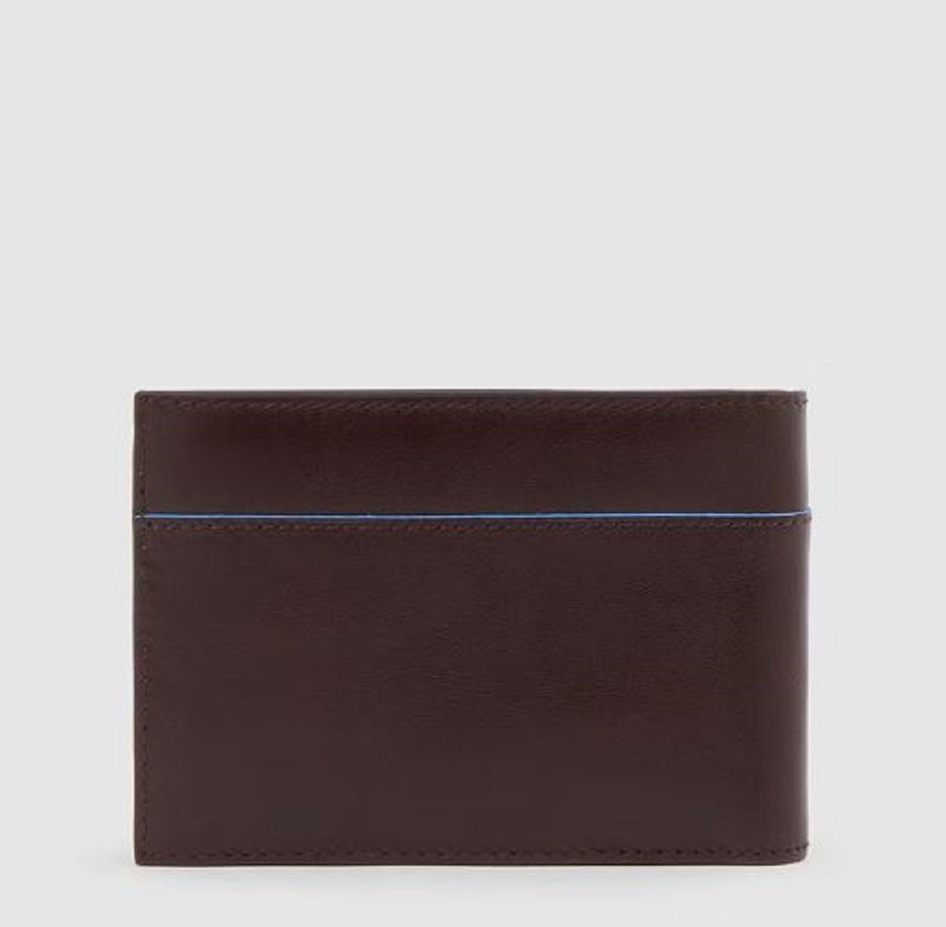 PIQUADRO  Portafoglio Piquadro in Pelle Marrone Scuro - Compatto ed Elegante Acquista Ora