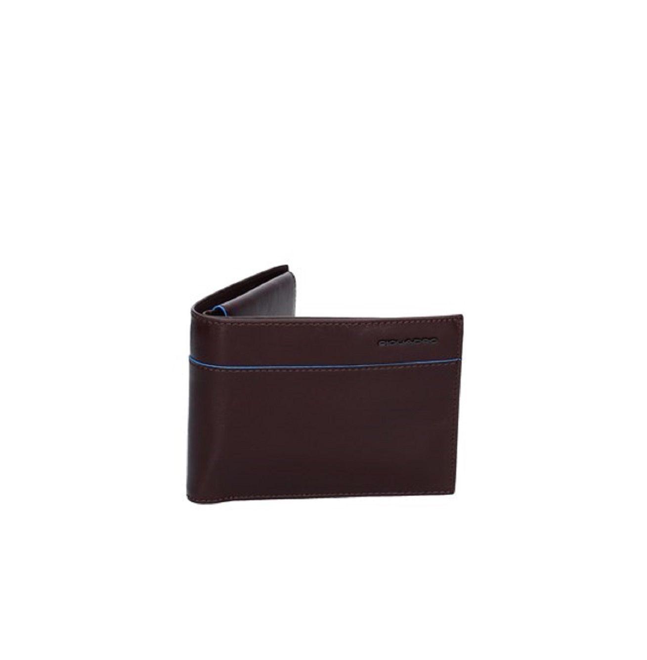 PIQUADRO  Portafoglio Piquadro in Pelle Marrone Scuro - Compatto ed Elegante Acquista Ora