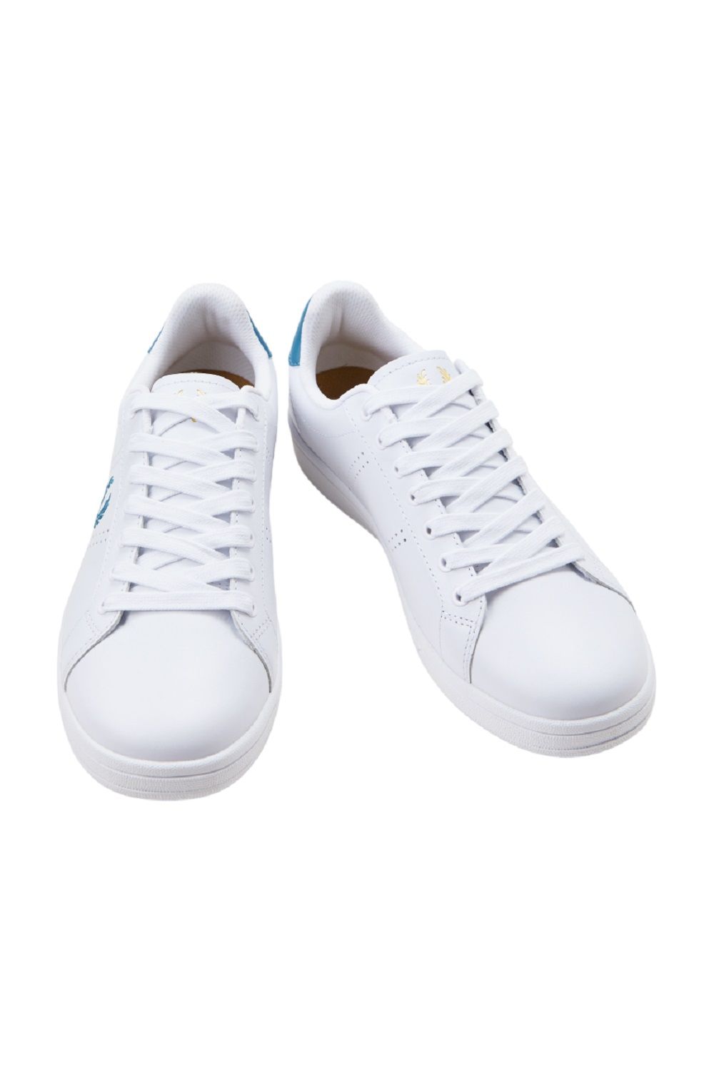 FRED PERRY  Sneakers Bianche in Pelle Fred Perry B721 Outlet