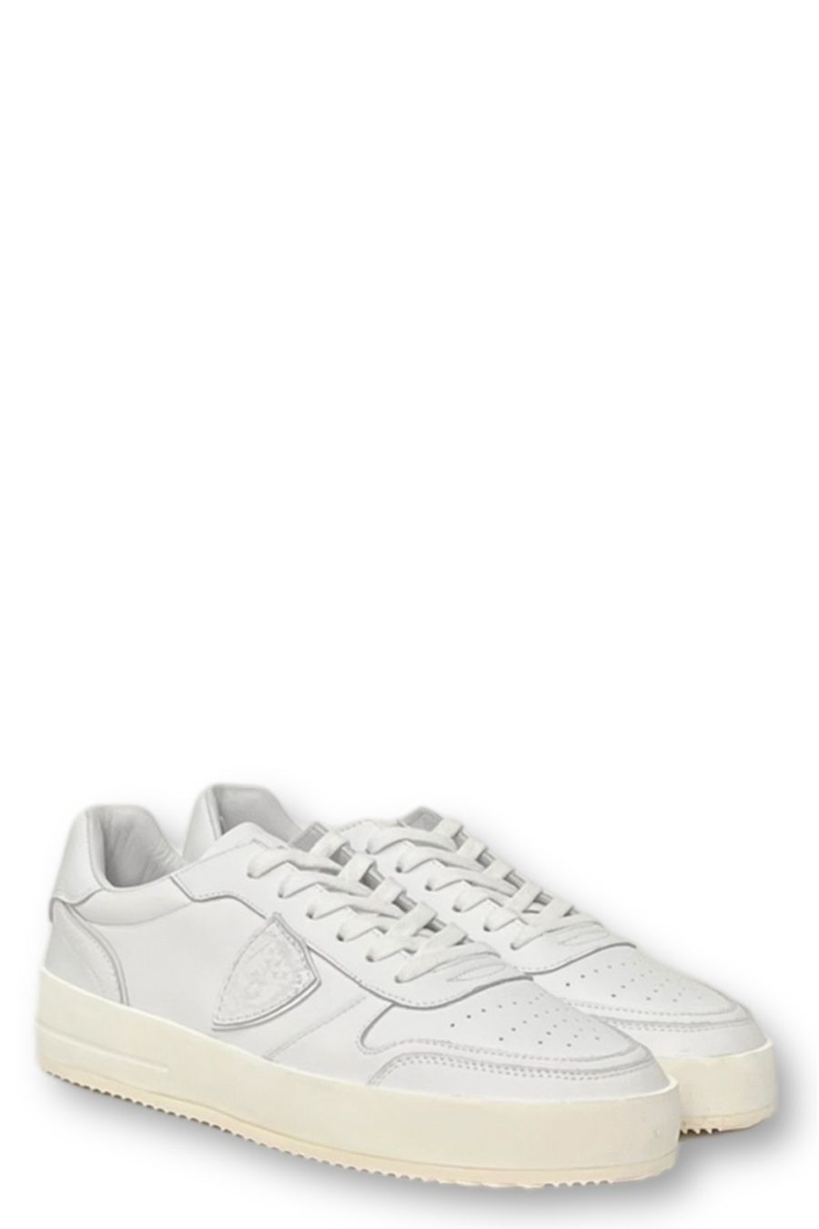 PHILIPPE MODEL  Sneakers Philippe Model in Pelle Bianca - VNLUV001 Saldi