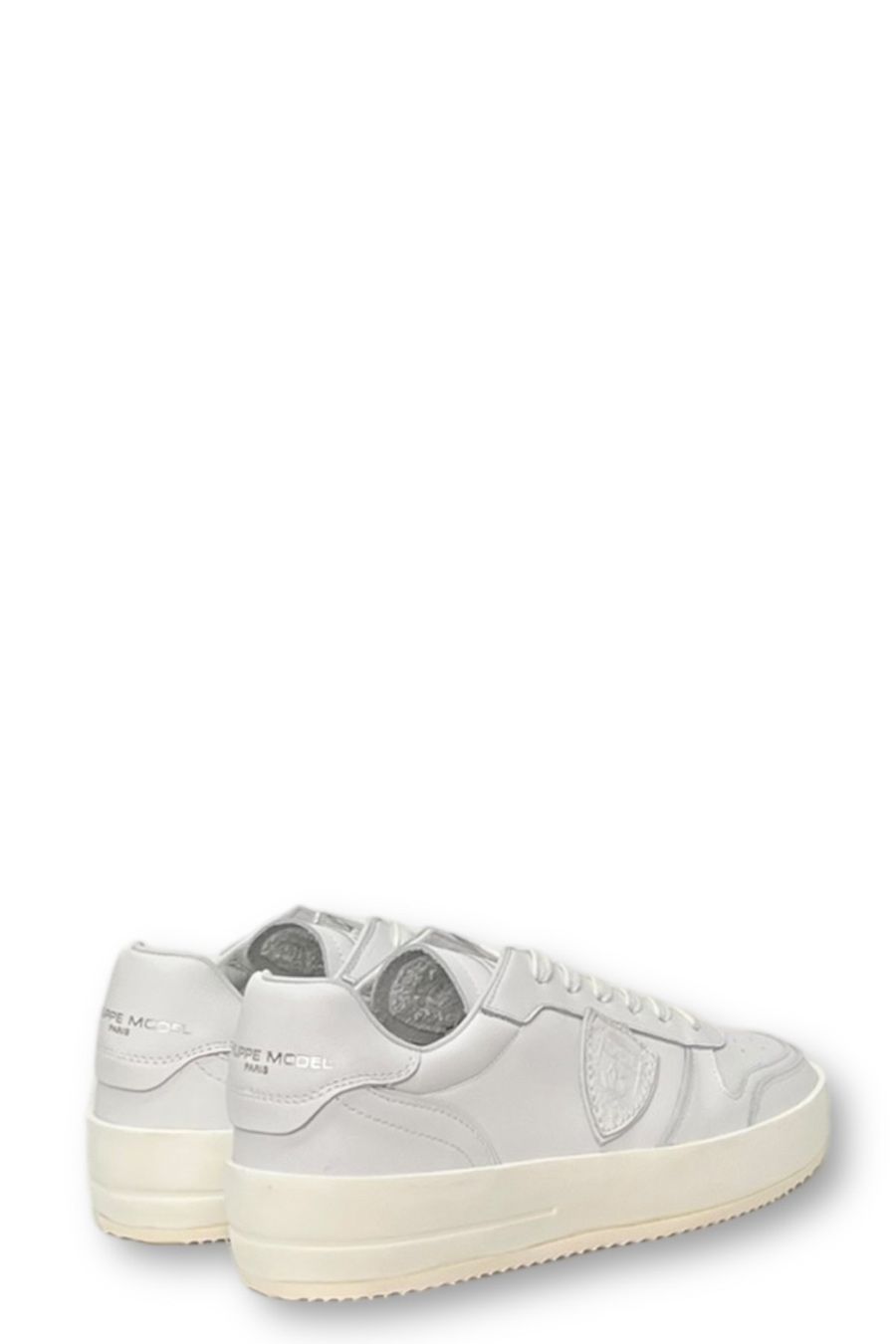 PHILIPPE MODEL  Sneakers Philippe Model in Pelle Bianca - VNLUV001 Saldi