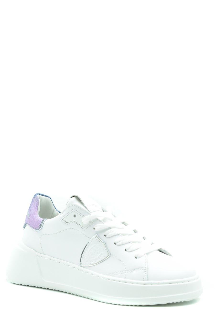 PHILIPPE MODEL  Sneakers Philippe Model da Donna in Pelle Bianca Moda