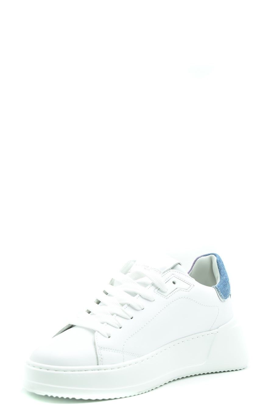 PHILIPPE MODEL  Sneakers Philippe Model da Donna in Pelle Bianca Moda