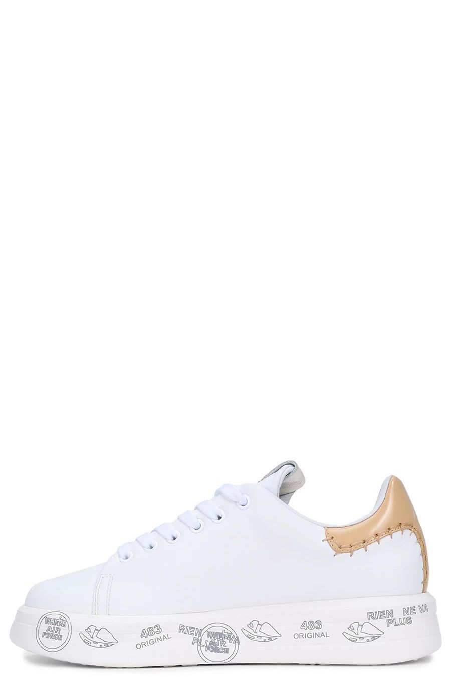 PREMIATA  Sneakers di Pelle Multicolore Premiata BELLEVAR6711 per Donne 2025
