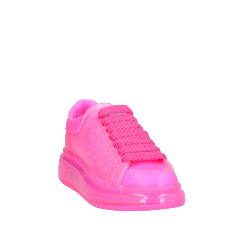 ALEXANDER MCQUEEN  Sneakers Oversize Glitter Rosa di Alexander McQueen Promozione