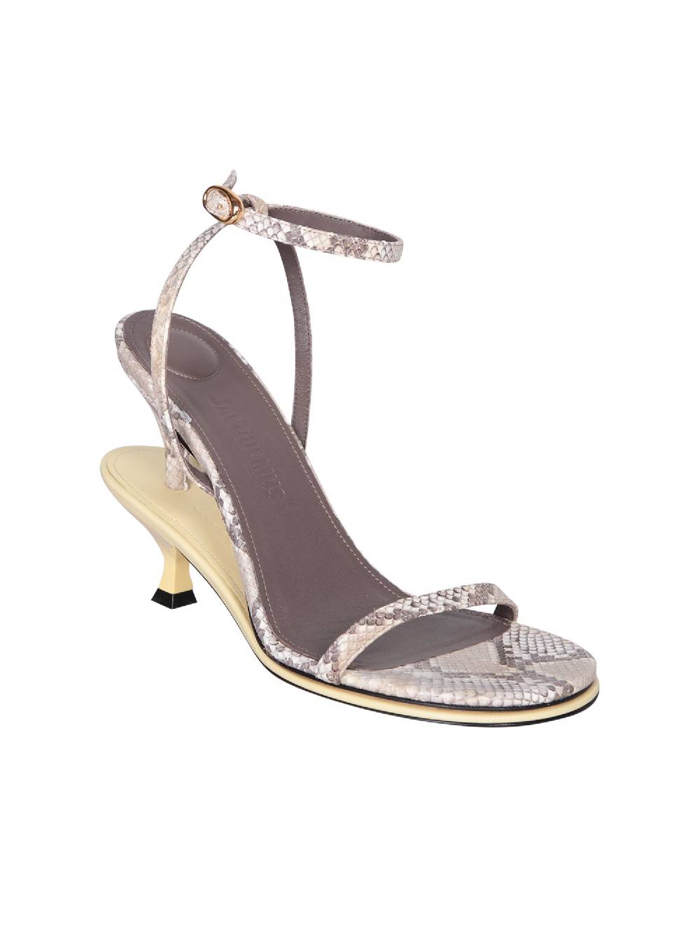 JACQUEMUS  Sandali Gialli in Pelle JACQUEMUS - Moda Donna Pezzi Unici