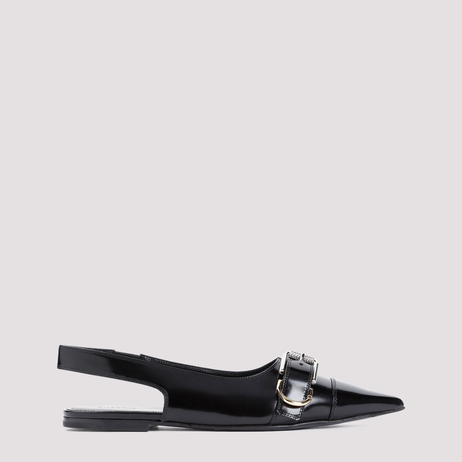 GIVENCHY  Ballerine Givenchy in Pelle di Vitello Nera Soddisfazione Garantita