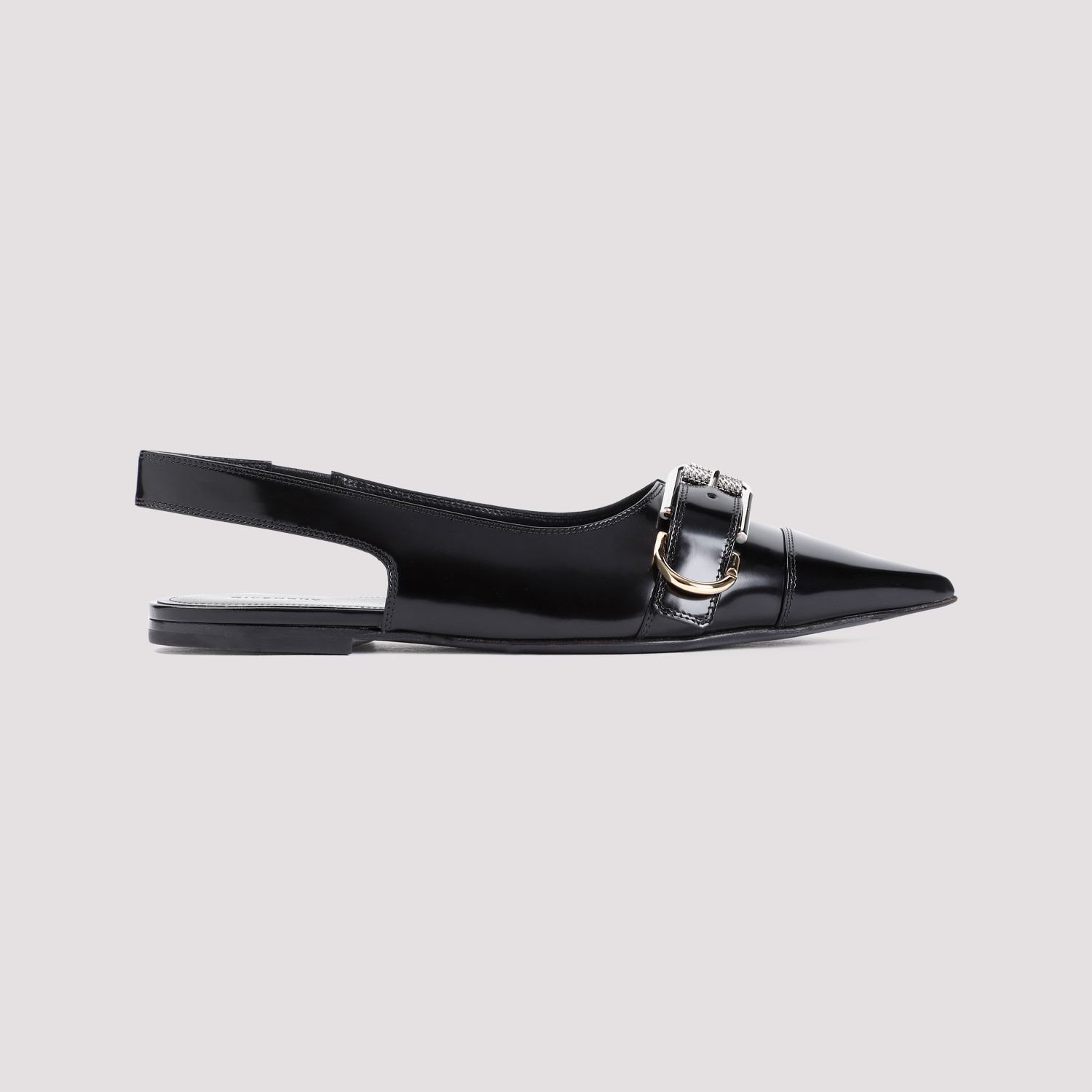 GIVENCHY  Ballerine Givenchy in Pelle di Vitello Nera Soddisfazione Garantita