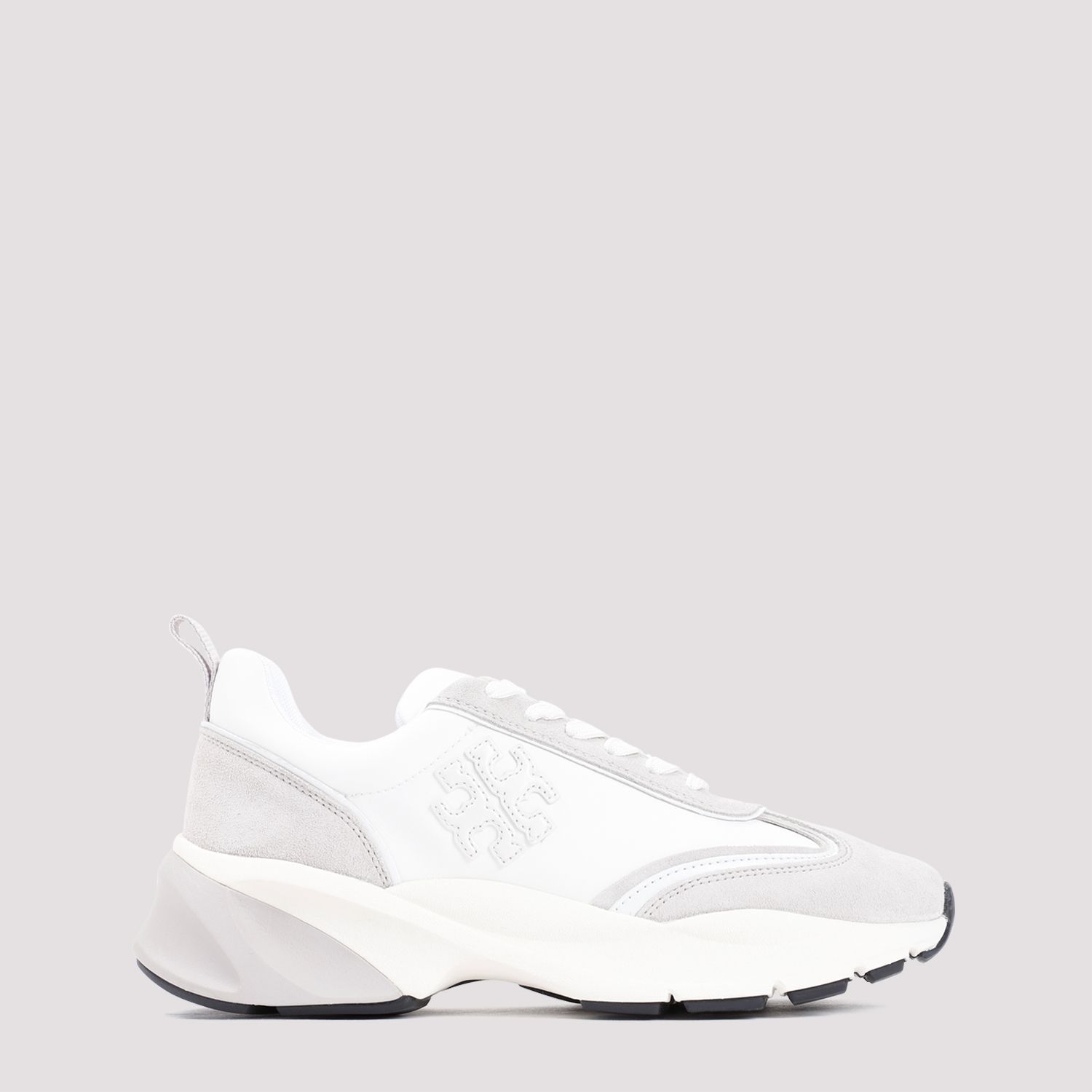 TORY BURCH  Sneaker Tory Burch in Pelle Bianca - Good Luck Trainer Prezzo Ridotto