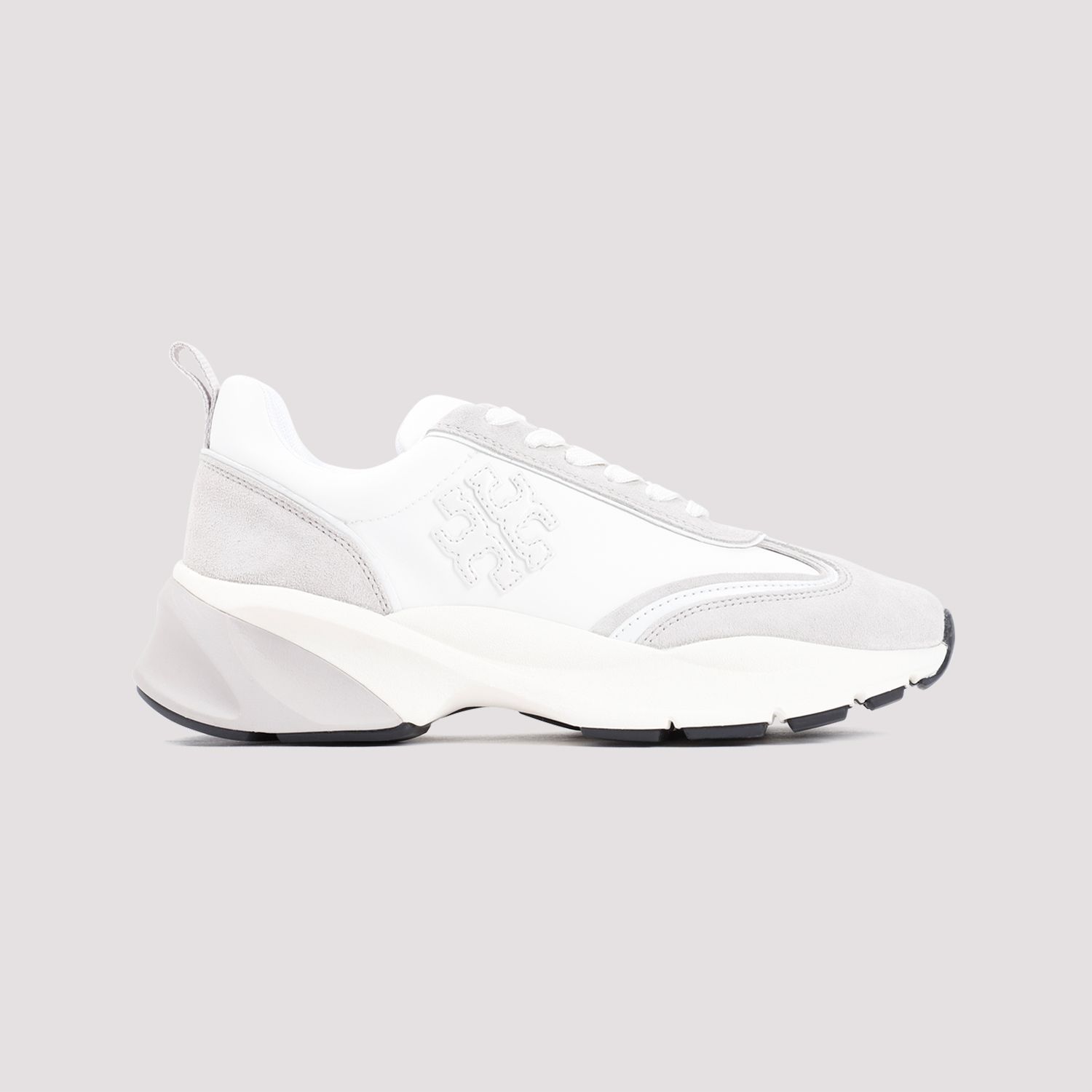 TORY BURCH  Sneaker Tory Burch in Pelle Bianca - Good Luck Trainer Prezzo Ridotto