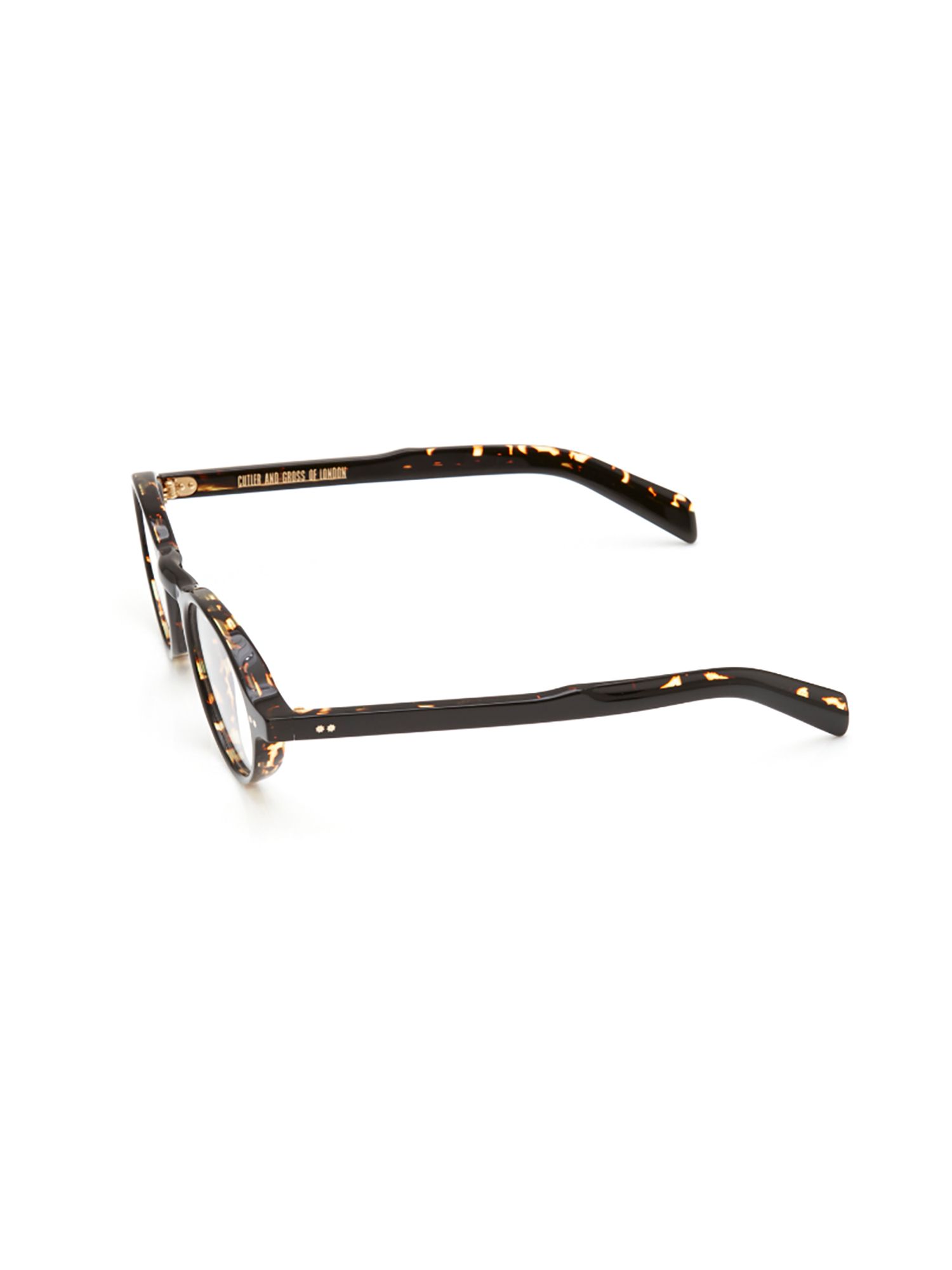 CUTLER AND GROSS  Montature Ottiche in Acetato Nero Cutler and Gross GR08 Saldi Di Fabbrica
