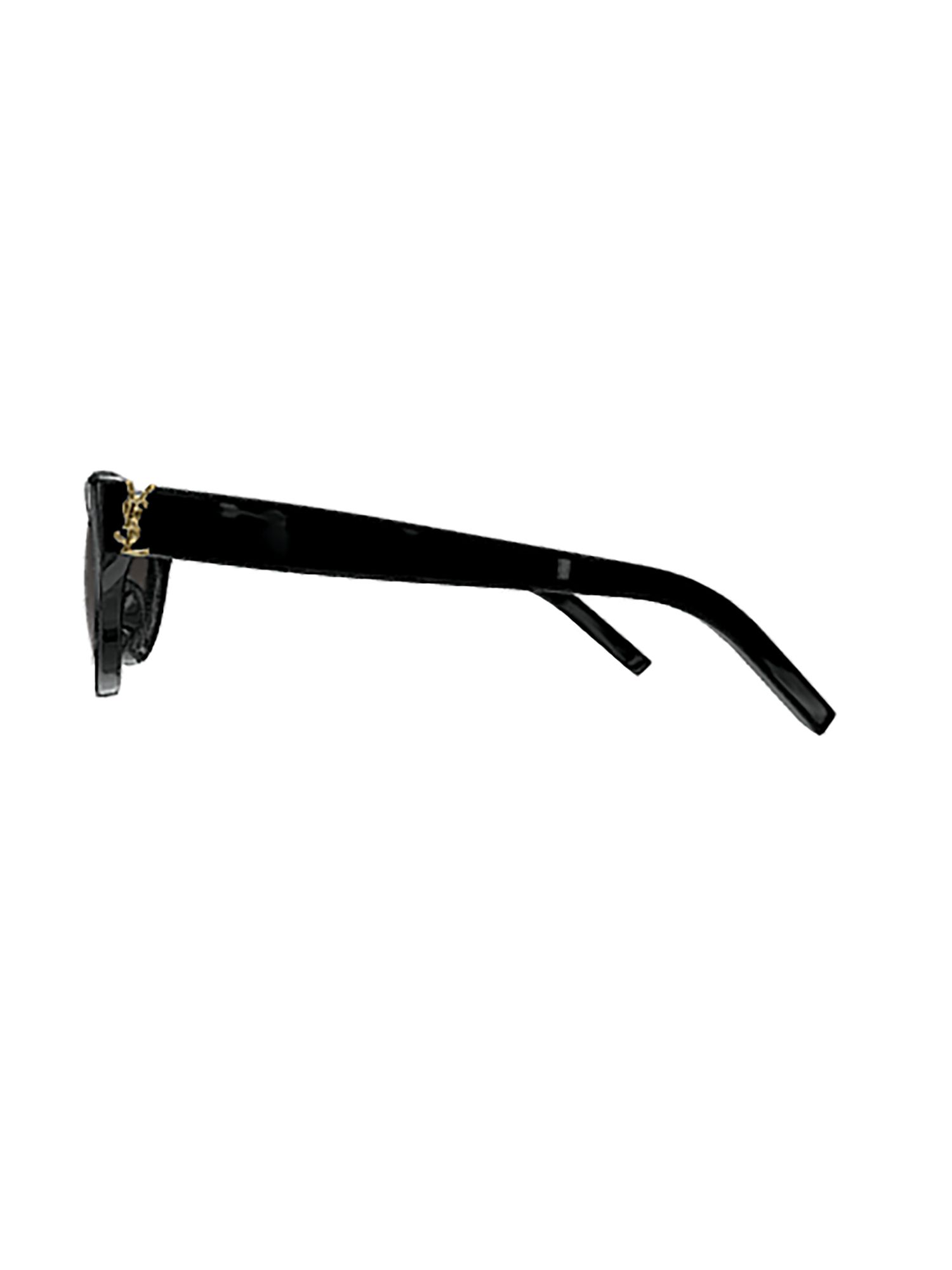 SAINT LAURENT  Occhiali da Sole Neri in Acetato Saint Laurent SL M115 da Donna Moda