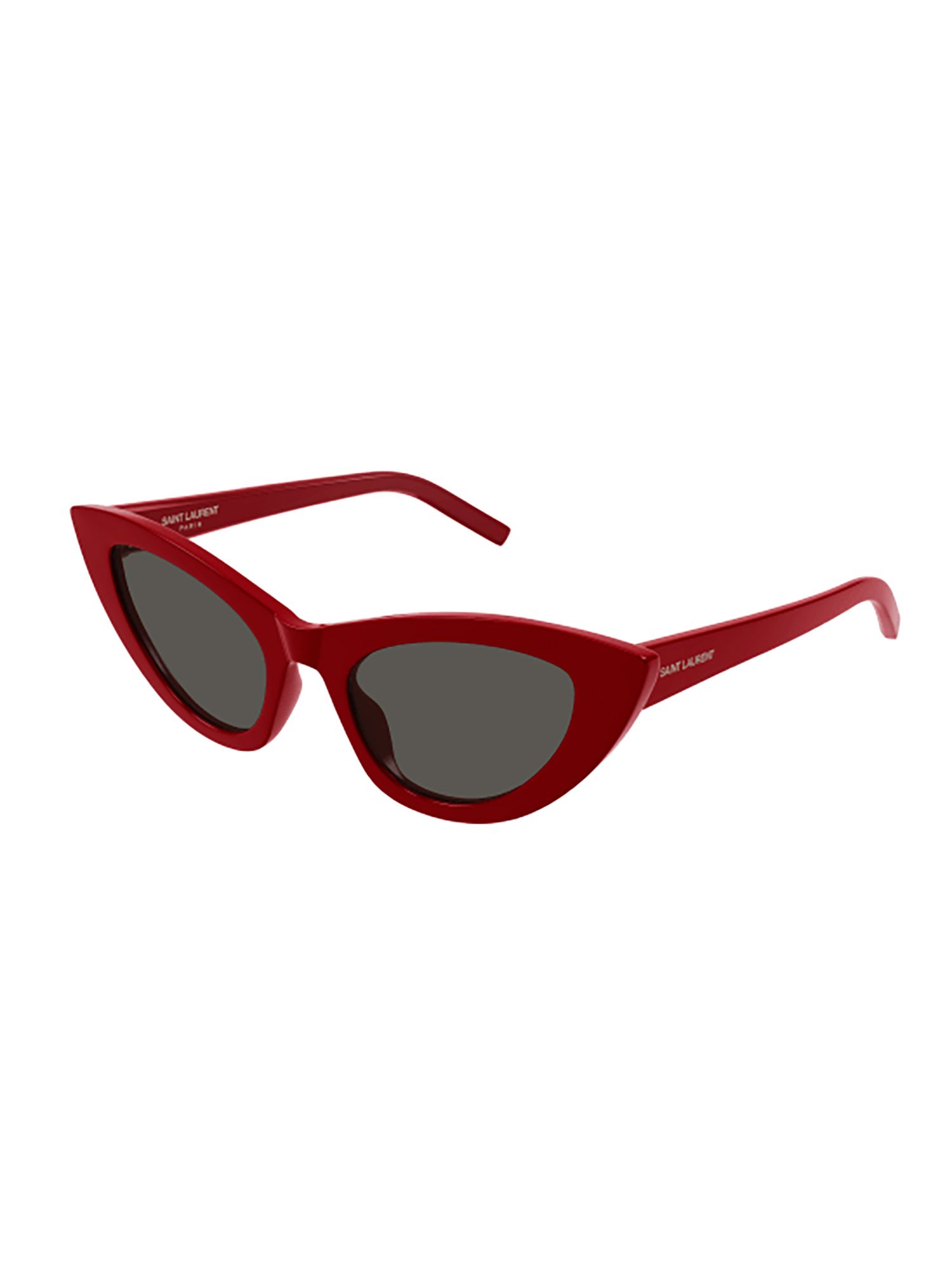 SAINT LAURENT  Occhiali da Sole Saint Laurent SL 213 Lily in Acetato Rosso - Donna Italia
