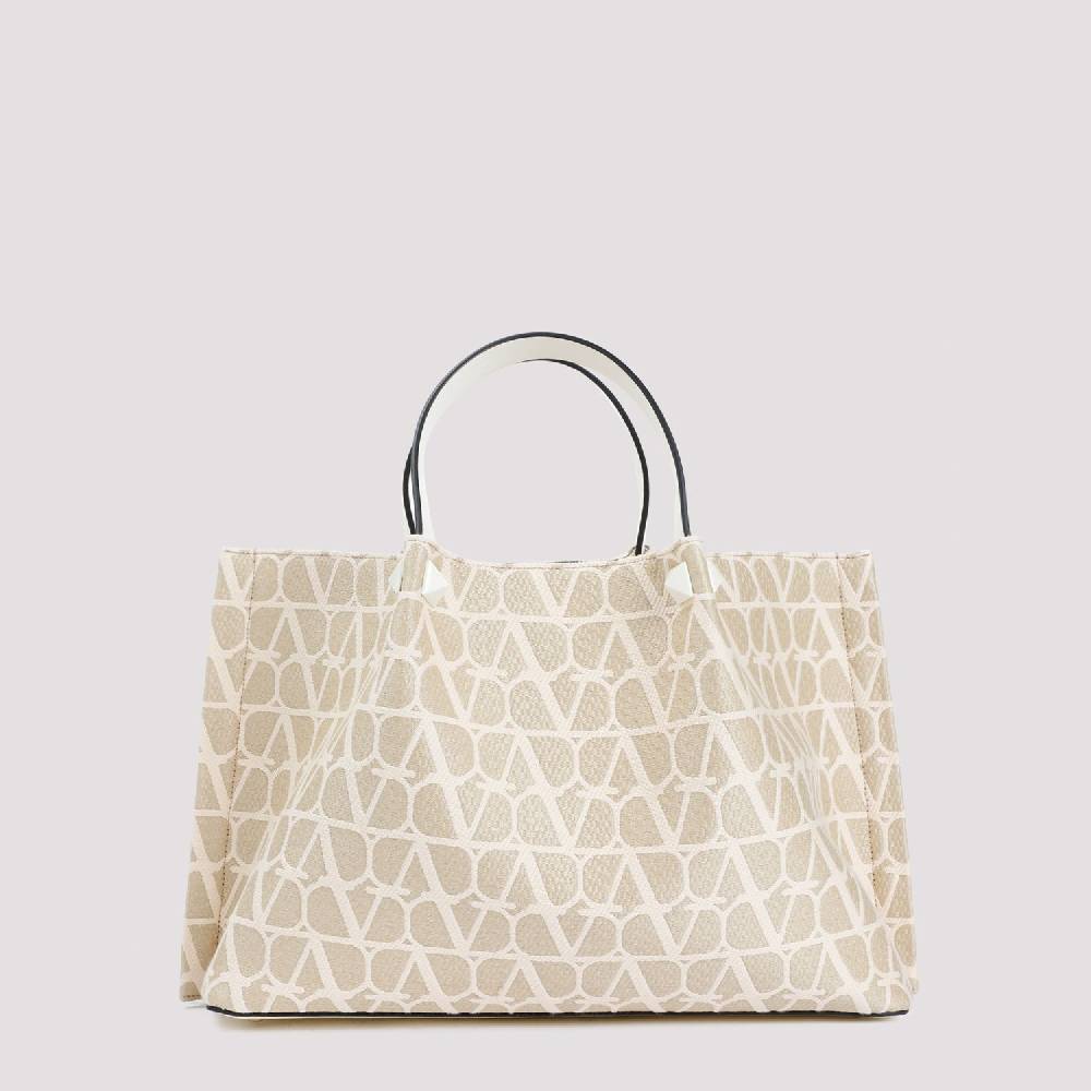 VALENTINO GARAVANI  Tote Medium VLogo Firma Valentino Garavani Color Nudo Affare Del Giorno