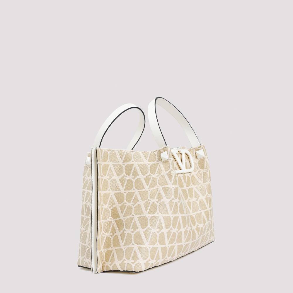 VALENTINO GARAVANI  Tote Medium VLogo Firma Valentino Garavani Color Nudo Affare Del Giorno
