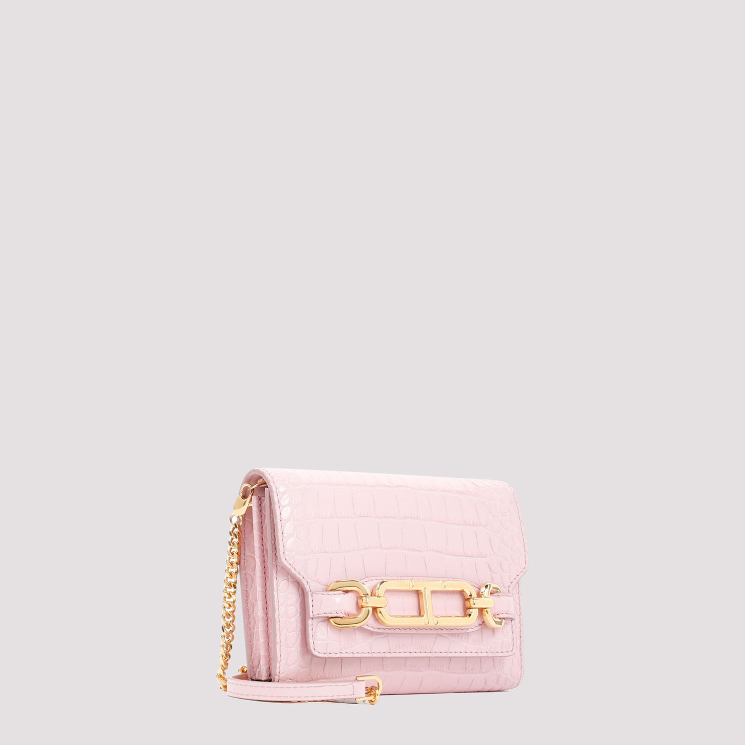 TOM FORD  Borsa da Donna in Pelle Coccodrillo Rosa Tom Ford Novità