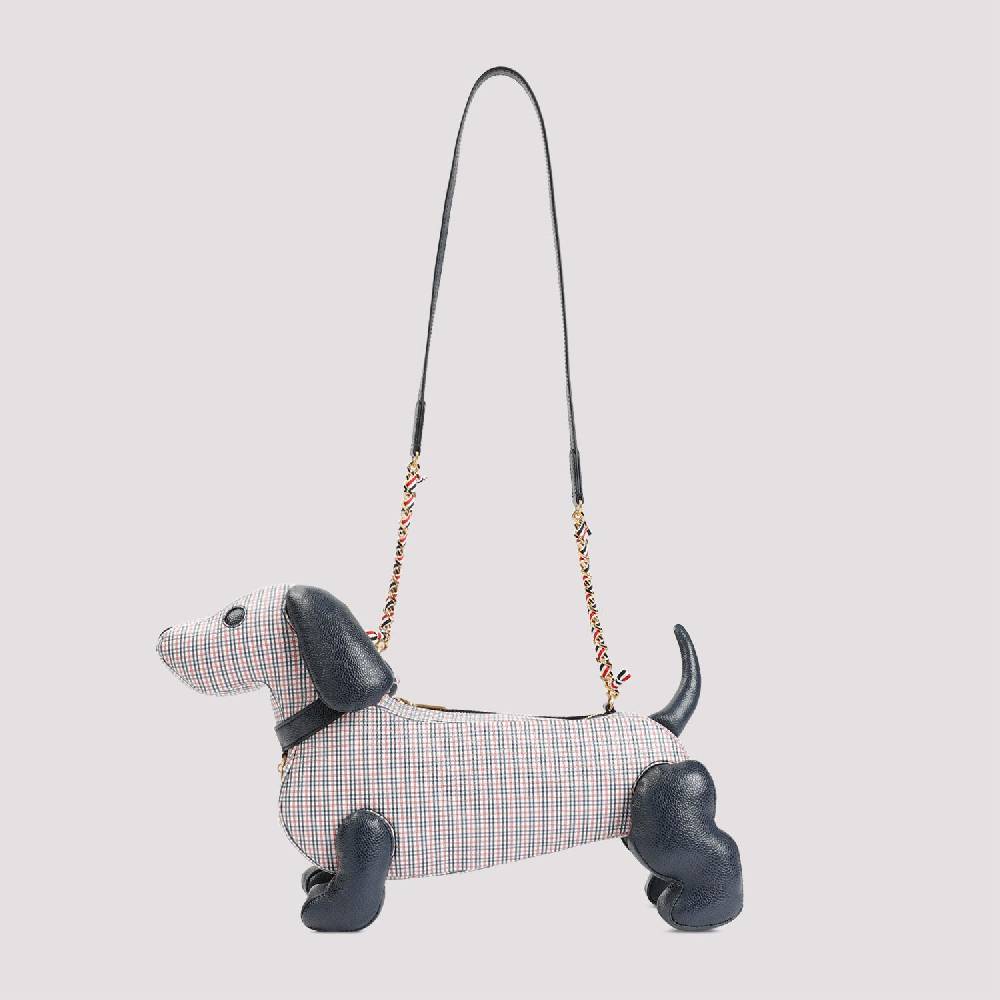 THOM BROWNE  Borsa a Mano Hector in Pelle Multicolore di Thom Browne Online