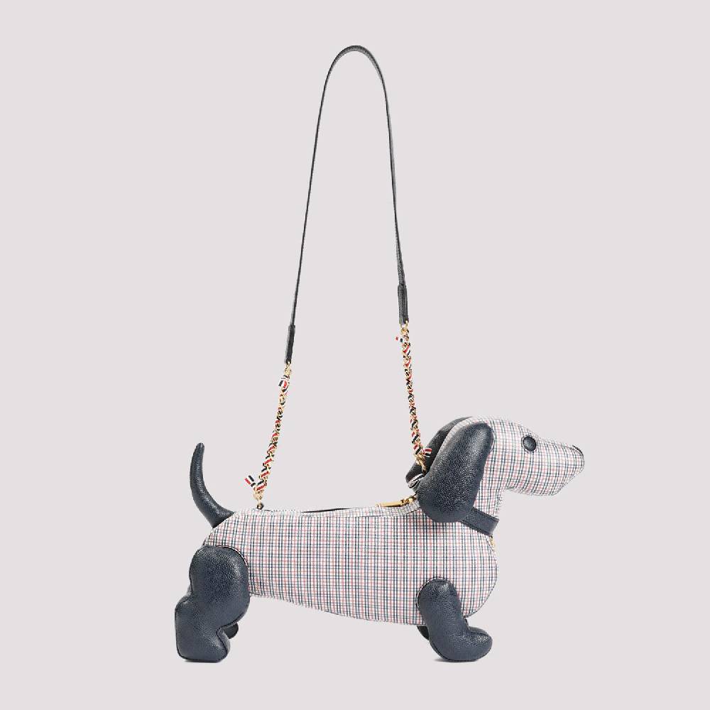 THOM BROWNE  Borsa a Mano Hector in Pelle Multicolore di Thom Browne Online
