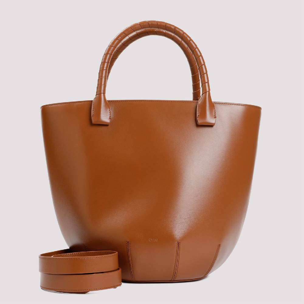 CHLOÉ  Borsa a Spalla CHLOÉ in Pelle di Vitello Marrone In Vendita