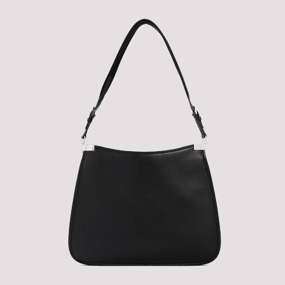 GUCCI  Borsa GUCCI in Pelle Nappa Nera con Accessori Argentati Hotsell