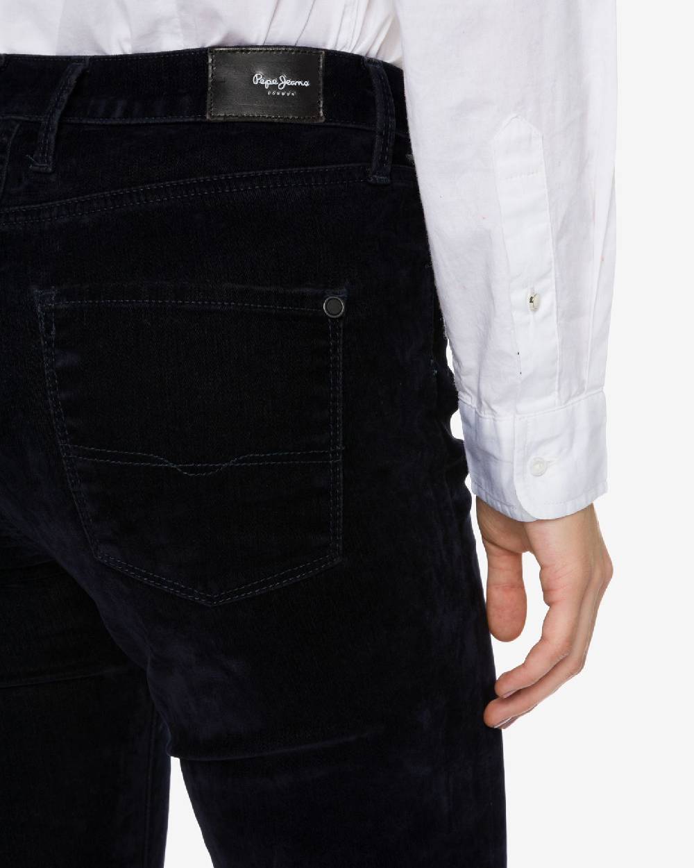 PEPE JEANS  Pantaloni di Cotone Blu da Donna Pepe Jeans Negozio