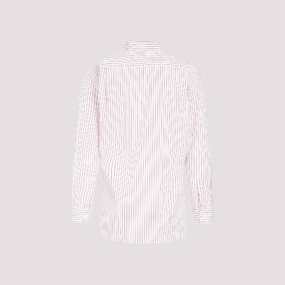 COMME DES GARÇONS SHIRT  Camicia a Righe Rosse Comme Des Garçons in Cotone - Uomo Qualità Garantita
