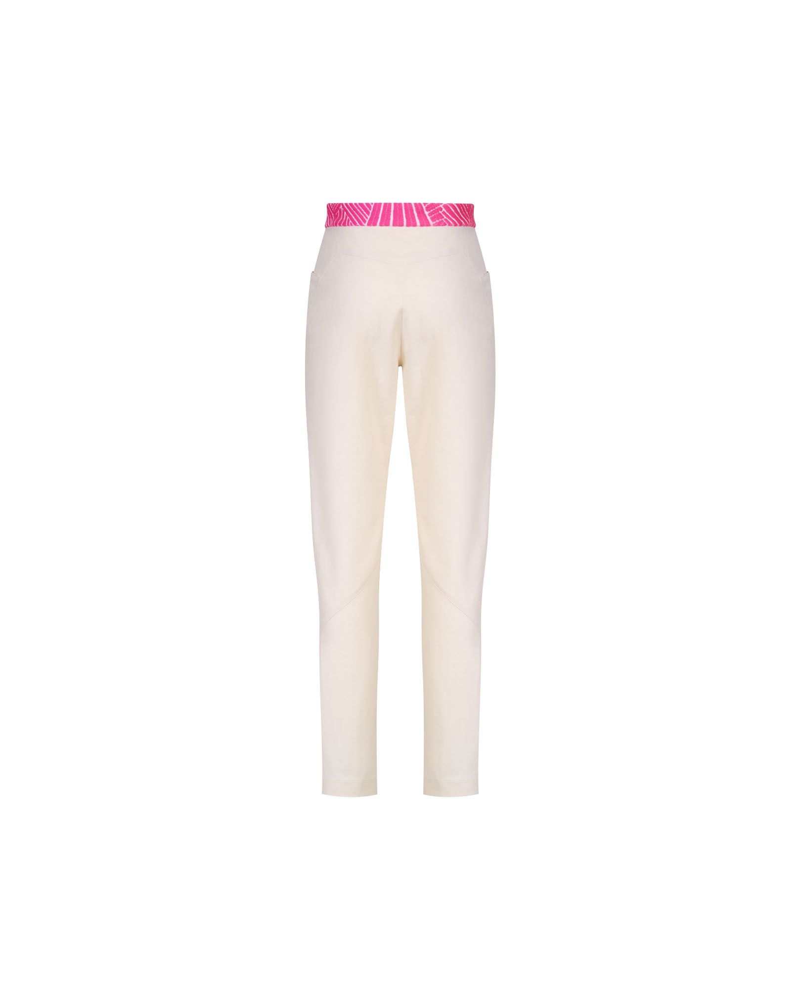 TAKATURNA  Pantaloni Cinetici Unisex Beige Chiaro e Rosa Reckless Gamba Dritta - TAKATURNA Novità
