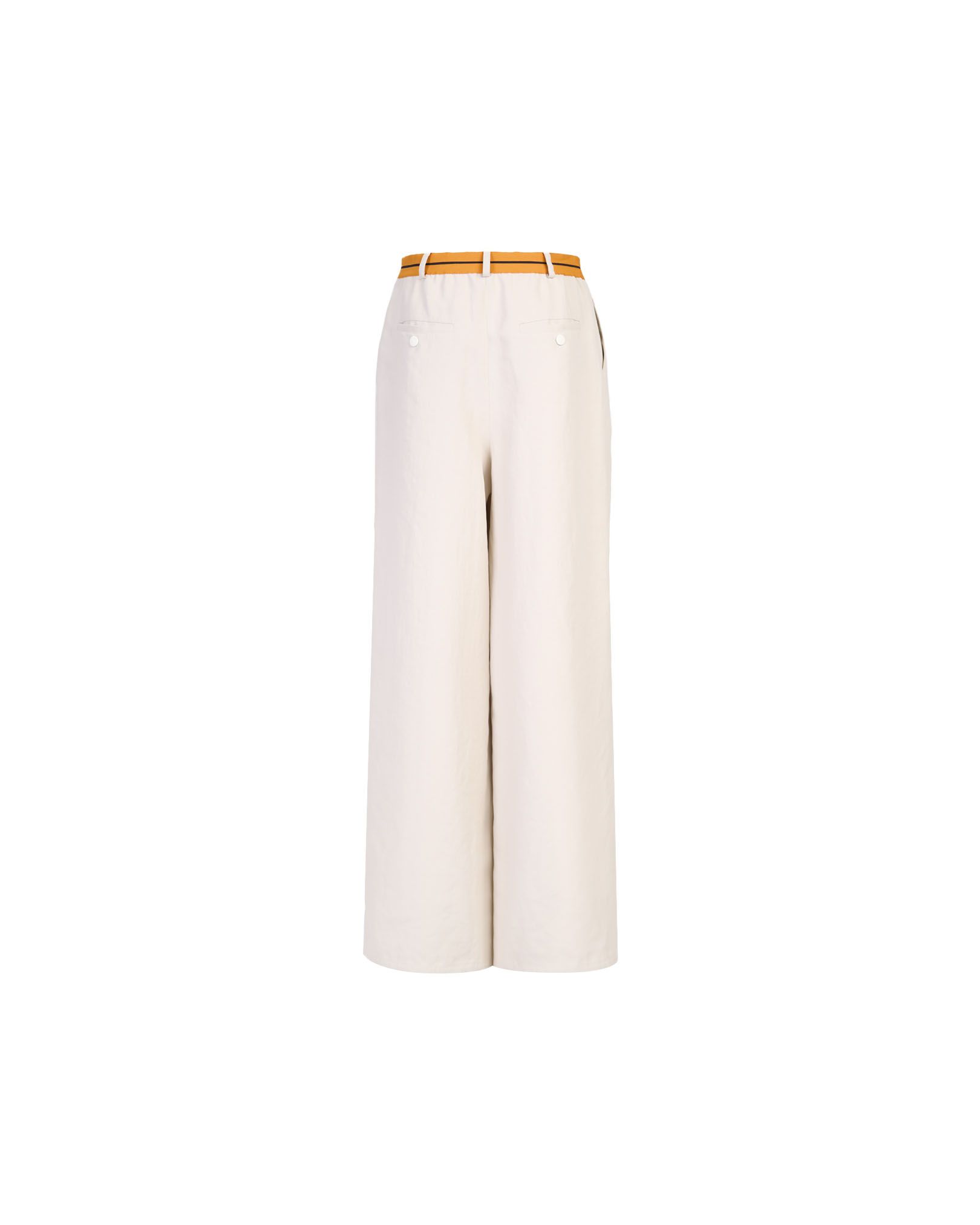 TAKATURNA  Pantaloni Ampio Beige Chiaro & Arancione di TAKATURNA Offerta